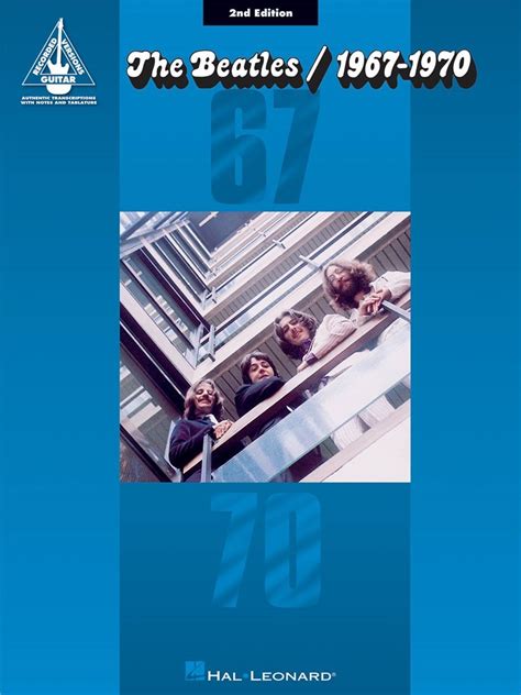 The Beatles 1967 1970 2nd Edition Beatles The Lmi Partitions