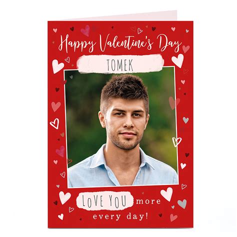 Buy Photo Valentines Day Card Love You More Every Day For Gbp 179