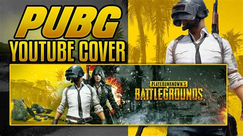 How To Make Creative Pubg Gaming Banner Tutorial In Photoshop Youtube