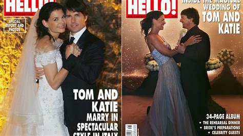 Flashback Friday Tom Cruise And Katie Holmes Wedding Hello