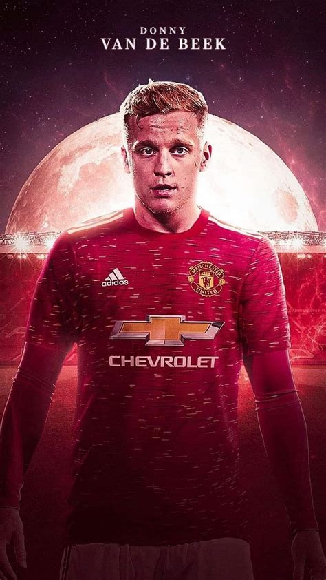 Manchester united hd wallpapers | 2020 football wallpaper. Donny Van De Beek Manchester United iPhone Wallpaper ...