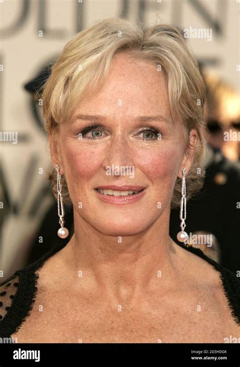 Actress Glenn Close Arrives During The 62nd Annual Golden Globe Awards