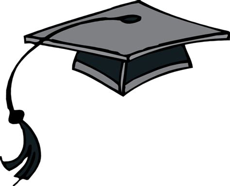 Graduation Hat Flying Graduation Caps Clip Art Cap Line 3