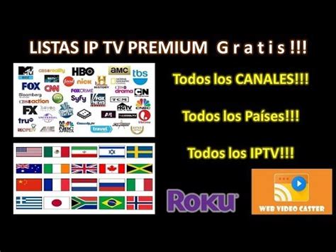 LISTAS CANALES IPTV PREMIUN GRATIS Actualizadas A 26 De JUNIO 2019