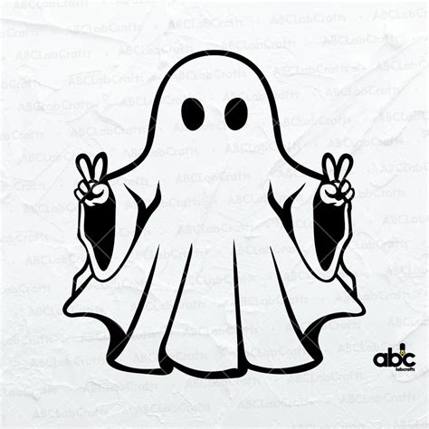 Cool Ghost Svg File Happy Halloween Png Ghost Svg Halloween Svg Ghost