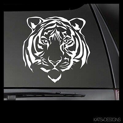 Tiger Vinyl Decal Car Truck Window Sticker Ani Tiger Sticker Ebay