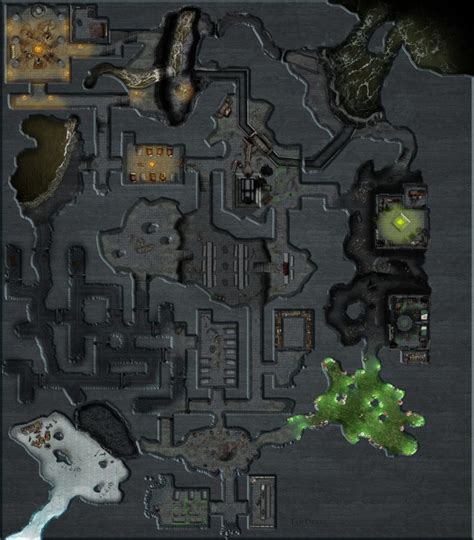 My Wave Echo Cave Map Its A Big One Dnd Inside Wave Echo Cave Map