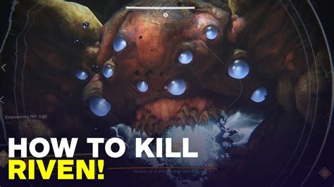 Destiny 2 How To Kill Riven Of A Thousand Voices Last Wish Raid