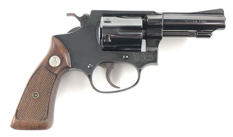 Lot Smith And Wesson Model 13 1 32 Cal Revolver