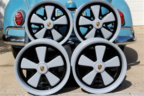 Dove Gray Detailed Porsche Fuchs Vw Wheels Aircooled Vintage Works