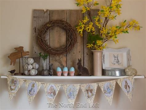 Christmas decoration in the home. Beautiful Rustic Easter Decorating Ideas That Will Give ...