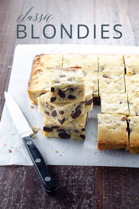 Our Favorite Blondie Recipe Makes Perfect Dense Fudgy Classic