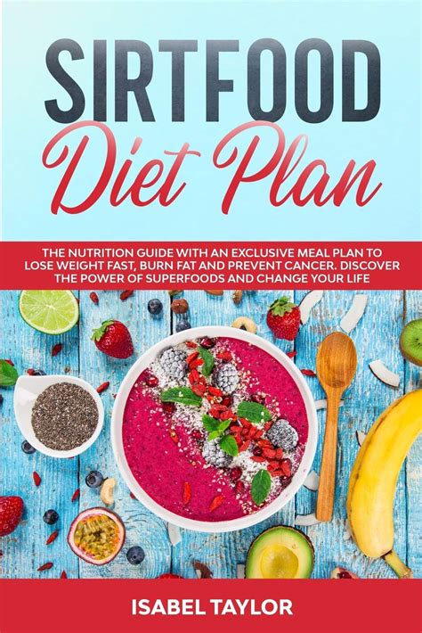 Sirtfood Diet Plan The Nutrition Guide With An Exclusive Meal Plan To Lose Weight Fast Burn