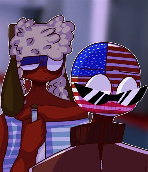 Countryhumans Russia And America Country Art Country Human