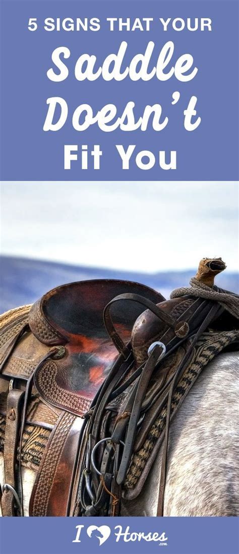 5 Important Signs That Your Saddle Doesn T Fit You Artofit