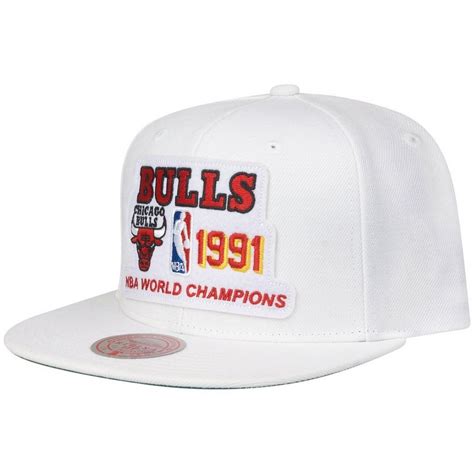 Mitchell And Ness Snapback Cap Chicago Bulls 1991 Champions