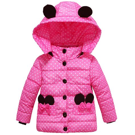 Infant Autumn Winter Jacket For Baby Girls Down Coat Children Outerwear