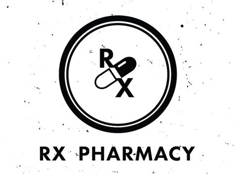 Rx Pharmacy Logo Pharmacy Design Pharmacy Pharmacy Art