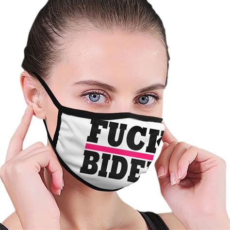 Face Mask Fuck Biden Washable Reusable Dust Scarfs Mouth Windproof Mask