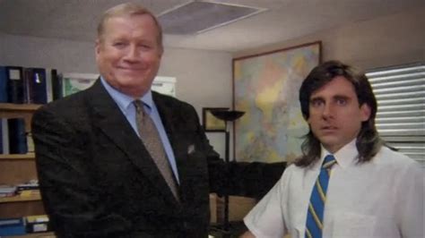 Young Michael Scott Shaking Ed Trucks Hand Know Your Meme