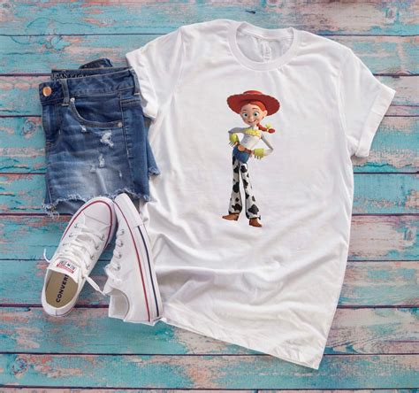 Toy Story Jessie T Shirt Andys Friends Yodeling Cowgirl Etsy