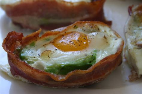 Low Carb Bacon Egg Avocado Cups Low Carb Recipe Ideas