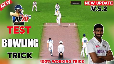 How To Take Wickets In Real Cricket 20 In Test Match Real Cricket 20