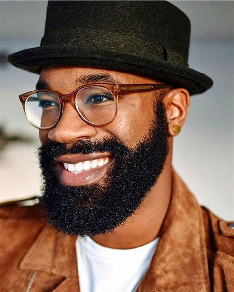 Beard Suit Beard Look Goatee Beard Black Man With Glasses Bald Black Man Stylish Beards