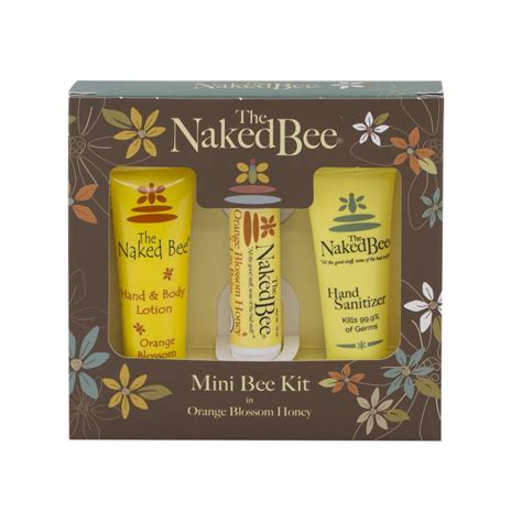 Naked Bee Mini Bee Kit Orange Blossom Honey