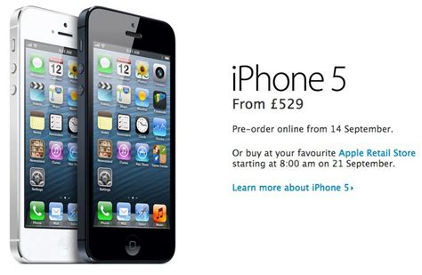 Apple iphone 5 smartphone was launched in november 2012. iPhone 5 price in UK - PC Advisor