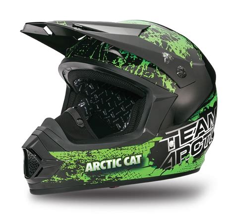 Arctic cat atvs have boasted a number of other industry firsts, including the introduction of the mud pro in the 2009 model year. Arctic Cat, Inc. MX Arctic Cat Gloss Helmet Green - Large