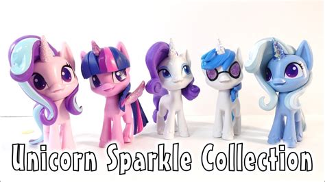My Little Pony Unicorn Sparkle Collection Unboxing And Review Youtube