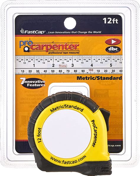 Fastcap Procarpenter Metricstandard Measuring Tape Ideal For