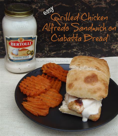 Grilled Chicken Alfredo Sandwich Tuscany To Your Table Grilled