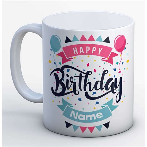 Happy Birthday Mug Inside Mug Printed Endlessprintsuk