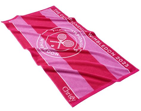 Ručník Wimbledon Championship Towel 2023 Rosefuchsia Tennis Zone