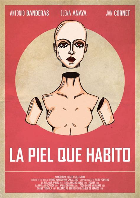 A brilliant plastic surgeon creates a synthetic skin that withstands any kind of damage. Almodóvar Poster Collection | La Piel Que Habito Art Print ...