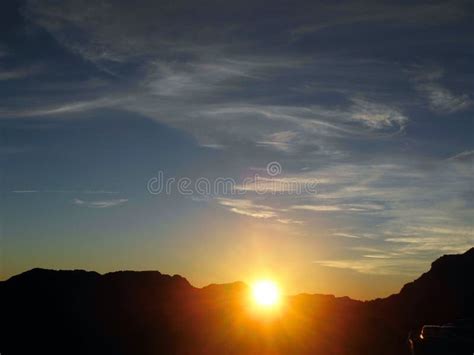 Sunrise Over The Mountains In Taiwan Stock Image Image Of Dawn