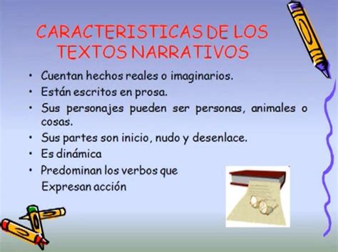 Tres Caracter Sticas De Los Textos Narrativos Brainly Lat