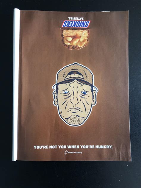 you re not you when you re hungry ad by snickers [3024x4032] r adporn