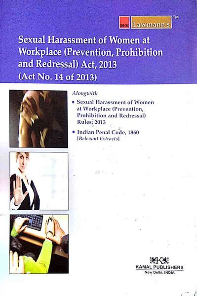 Sexual Harassment Of Women At Workplace Prevention Prohibition And
