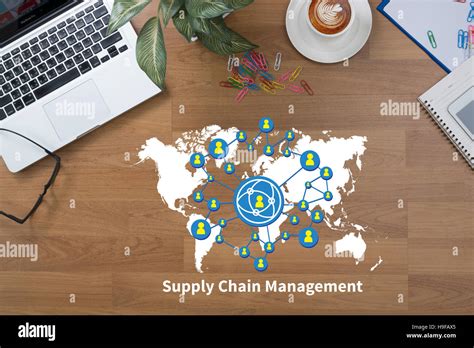 Scm Supply Chain Management Concept Stock Photo Alamy