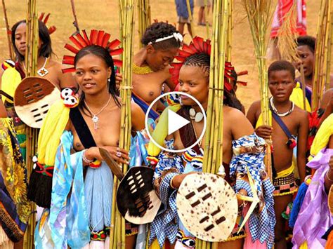 Swaziland Reed Dance Festival Music Of Swaziland Amazing Tube
