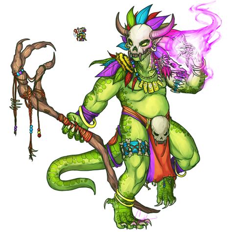 Terraria Witch Doctor Art