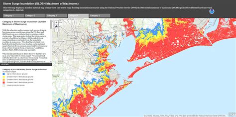 Noaa Releases Interactive Storm Surge Map Houston Public Media