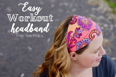 Workout Headband 4 Easy Steps Workout Headband Spandex Headband