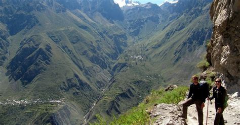 Colca Valley And Canyon In Peru