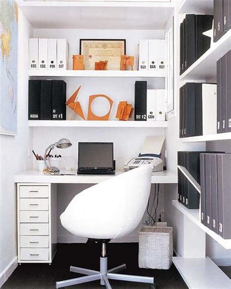 22 Space Saving Ideas For Small Home Office Storage