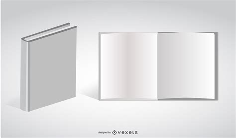 White Vector Book Vector Download