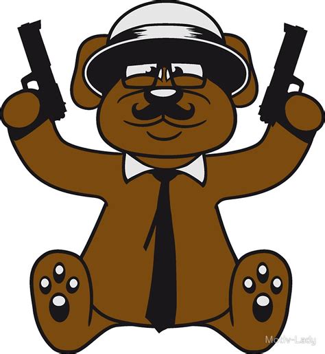 Gangsta bear gangster bear logo creative logo. Gangsta Teddy Bear Drawing at PaintingValley.com | Explore ...